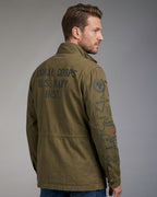 Giacca Uomo Sahariana R-Ytual Verde Militare