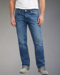 Jeans Uomo Stretch R-Ytual RY110 Slim Fit in Denim Scuro