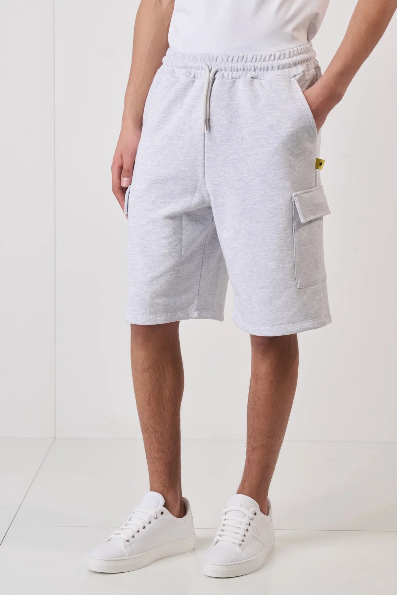 Bermuda Cargo Uomo Cotone Tasche Laterali – Superculture