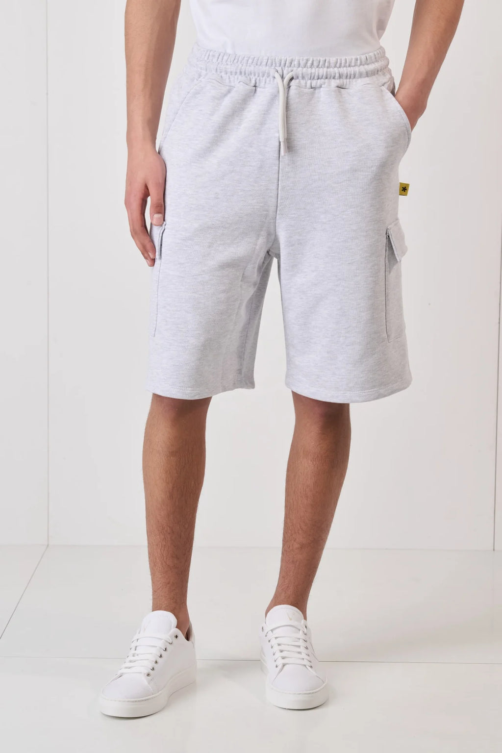 Bermuda Cargo Uomo Cotone Tasche Laterali – Superculture