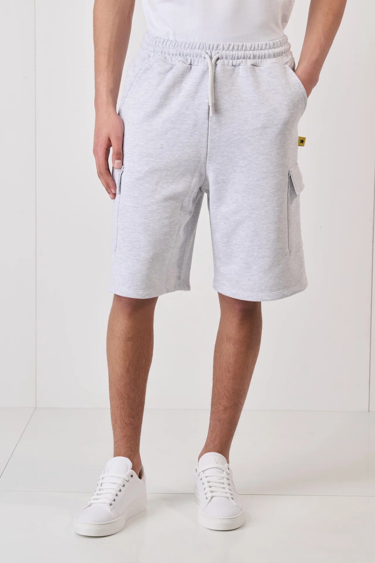 Bermuda Cargo Uomo Cotone Tasche Laterali – Superculture
