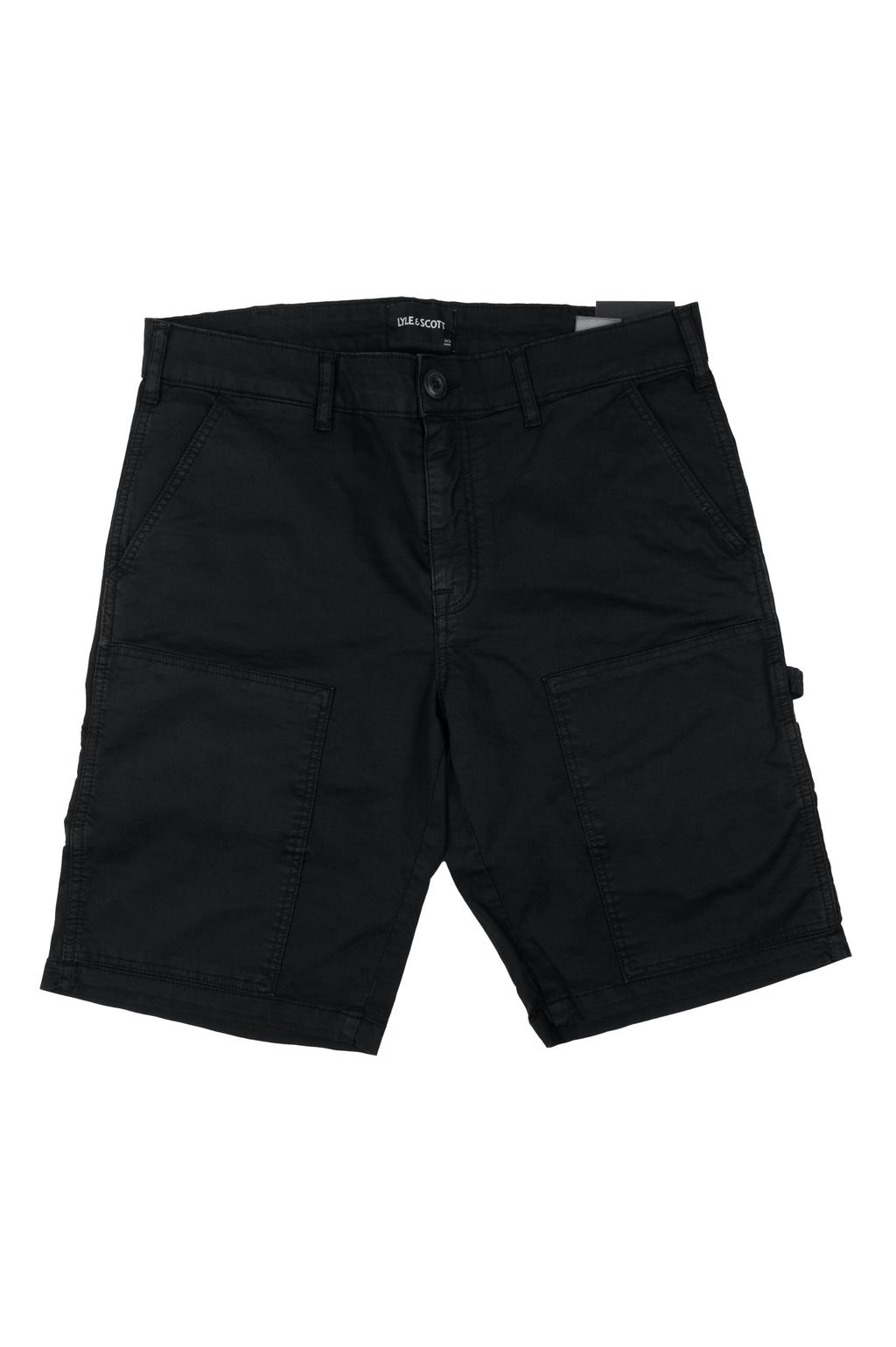 LYLE & SCOTT Pantaloncini da uomo Nero modello Fatique