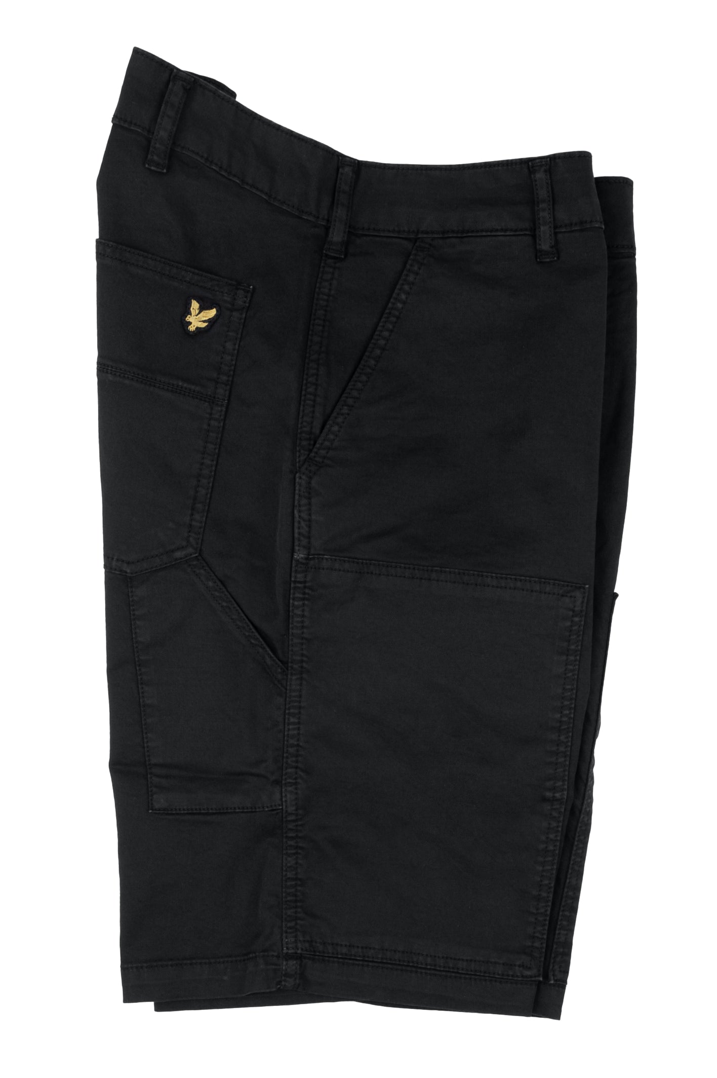 Lyle & Scott Pantaloncini da uomo Nero modello Fatique