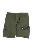 LYLE & SCOTT Pantaloncini da uomo Cargo Wembley SH1815IT Military/Camouflage