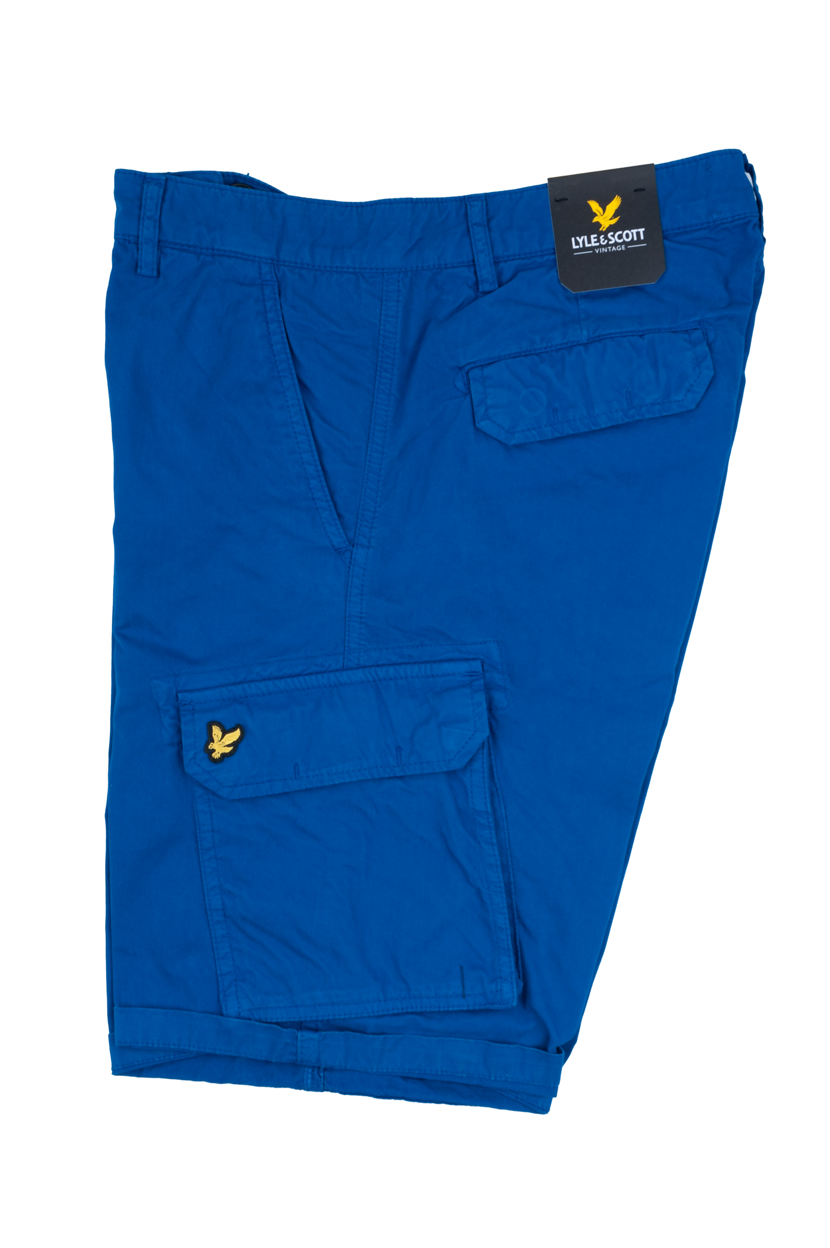 LYLE & SCOTT Pantaloncini da uomo Cargo Wembley SH1815IT Royal