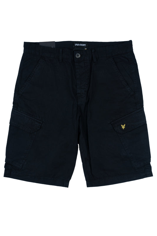 Lyle & Scott Pantaloncini da uomo Cargo Wembley SH1815IT Jet Black