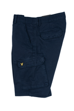 LYLE & SCOTT Pantaloncini da uomo Cargo Wembley SH1815IT Dark Navy