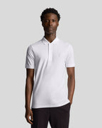 Lyle & Scott Polo da uomo Tonal Eagle SP400TON White 
