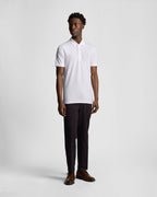 Lyle & Scott Polo da uomo Tonal Eagle SP400TON White 