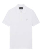 Lyle & Scott Polo da uomo Tonal Eagle SP400TON White 