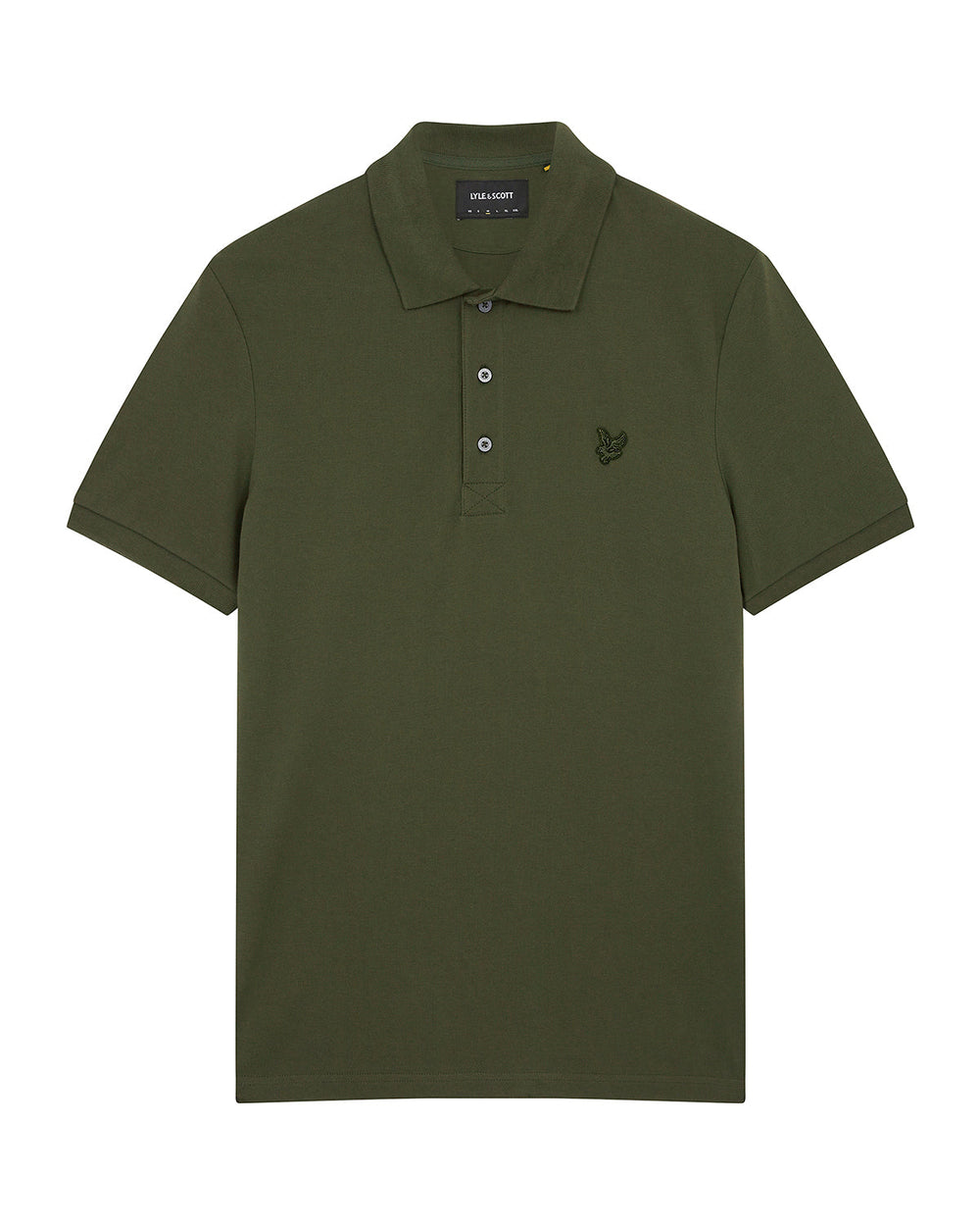 Lyle & Scott Polo da uomo Tonal Eagle SP400TON Olive 