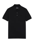 Lyle & Scott Polo da uomo Tonal Eagle  SP400TON Jet Black 