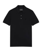 Lyle & Scott Polo da uomo Tonal Eagle  SP400TON Jet Black 