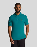 Lyle & Scott Polo da uomo Plain SP400VOG Court Green 