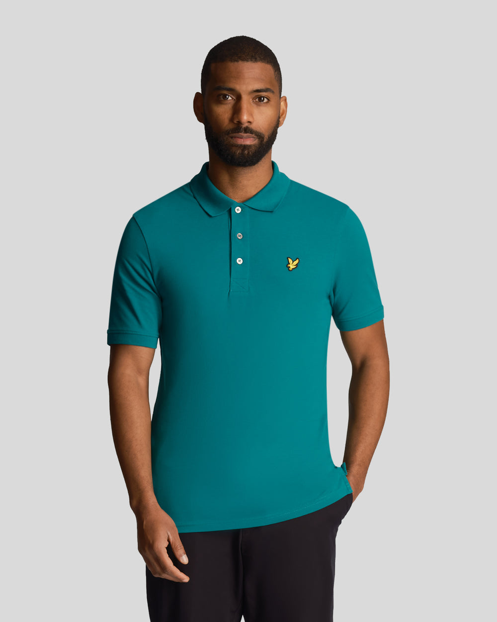 Lyle & Scott Polo da uomo Plain SP400VOG Court Green 