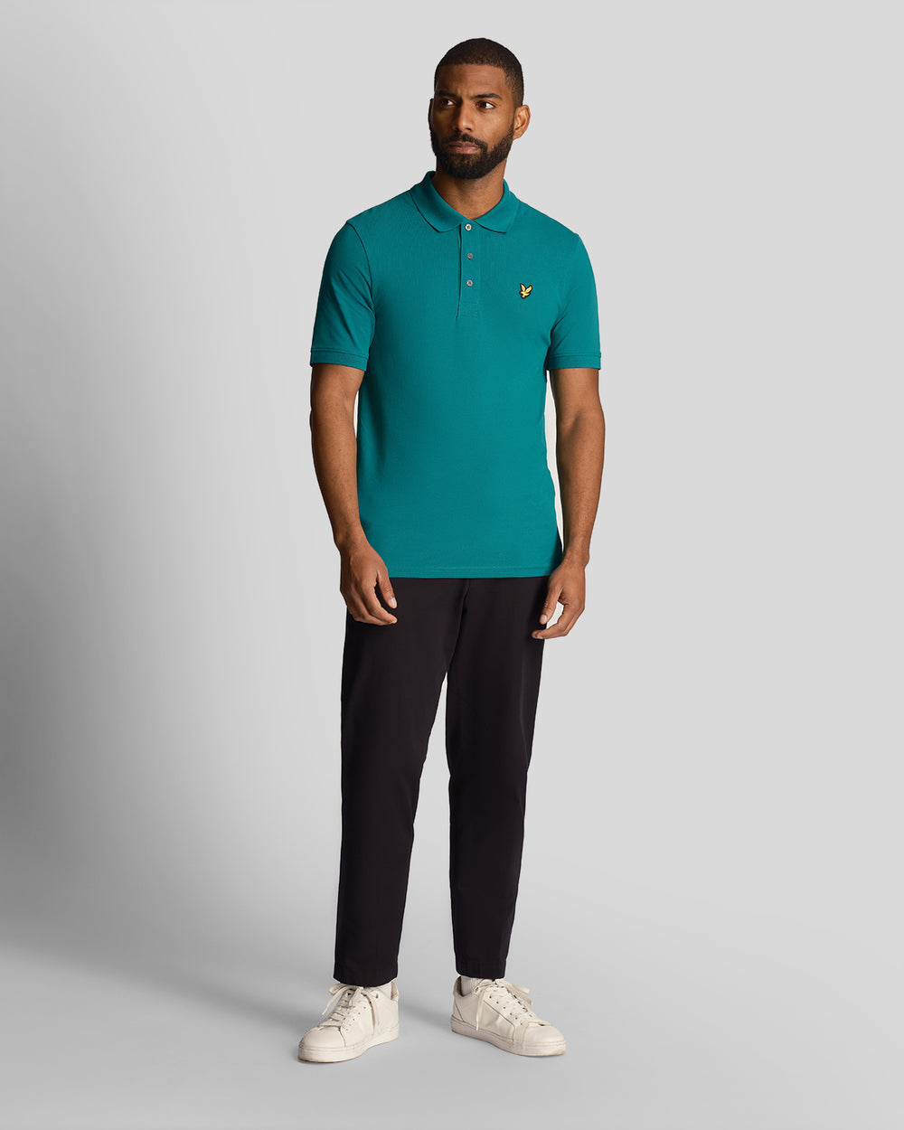 Lyle & Scott Polo da uomo Plain SP400VOG Court Green 