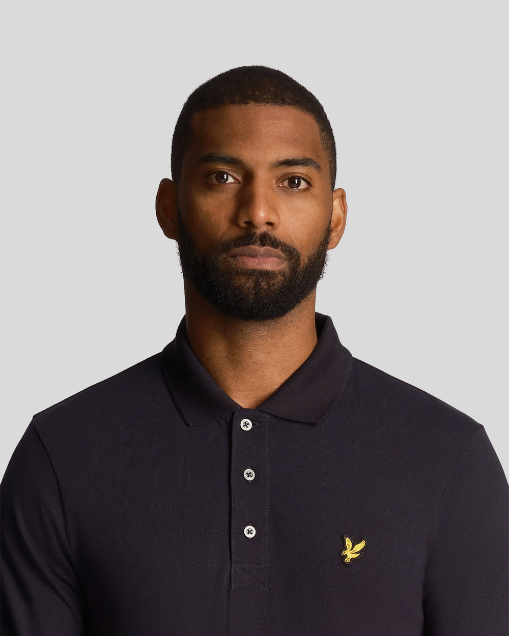Lyle & Scott  Polo da uomo Plain Dark Navy