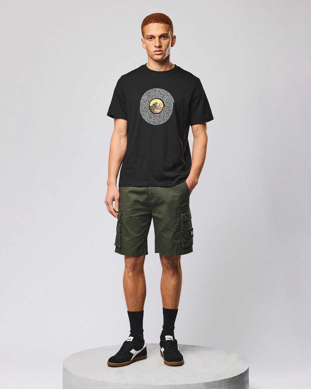 Bermuda Uomo Weekend Offender Mascia Cargo in Twill di Cotone