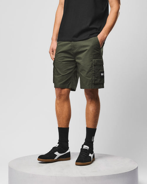 Bermuda Uomo Weekend Offender Mascia Cargo in Twill di Cotone