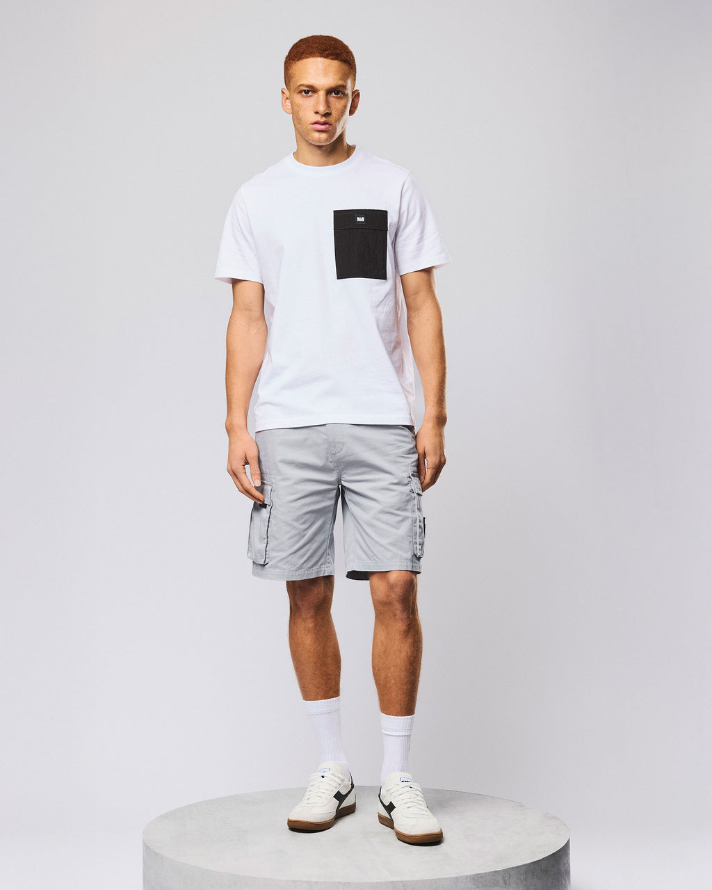 Bermuda Uomo Weekend Offender Mascia Cargo in Twill di Cotone