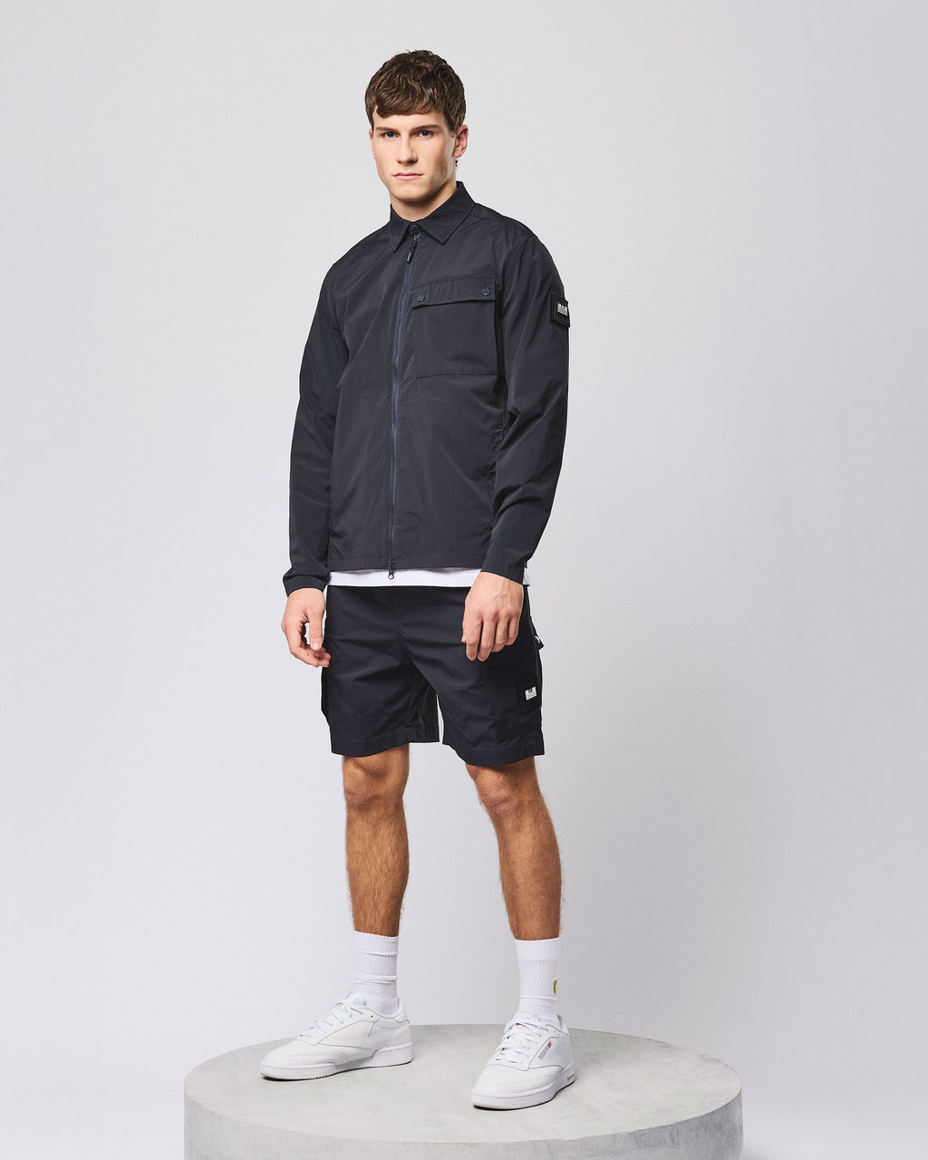 Bermuda Uomo Weekend Offender Baraki Cargo in Tessuto Tecnico Leggero