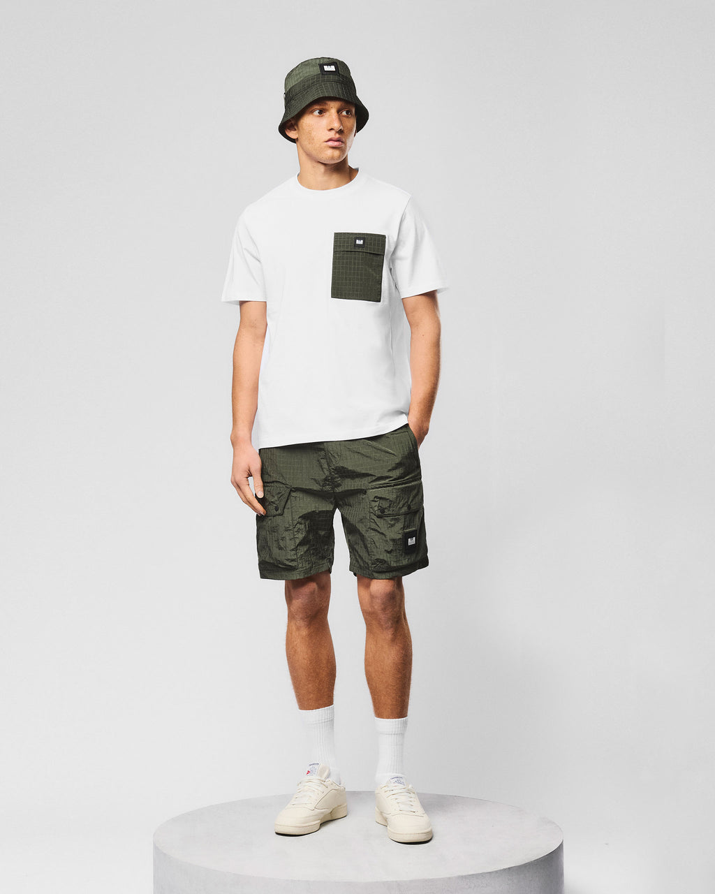 Bermuda Uomo Weekend Offender Zemmouri Cargo in Nylon Ripstop