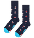 Calzini Happy Socks Glass Of Wine Sock Blu Navy Fantasia Vino Unisex