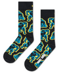 Calzini Happy Socks MARVEL Avengers Black Panther Sock neri fantasia supereroe unisex