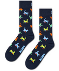 Calzini Happy Socks Kitten Love Sock neri fantasia gatti unisex