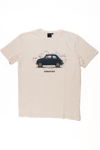 Homeward - T-shirt Uomo con Stampa Auto Fiat 500 "Born in 1957"