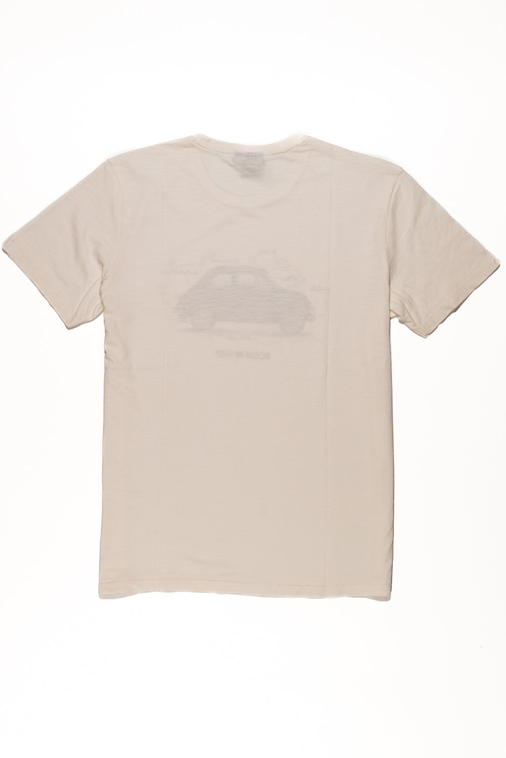 Homeward - T-shirt Uomo con Stampa Auto Fiat 500 "Born in 1957"