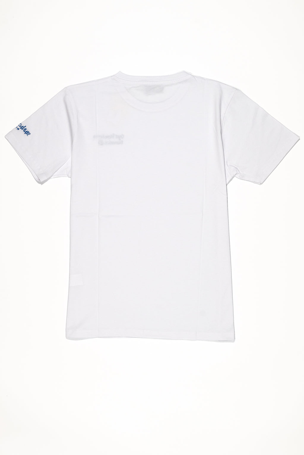 SUPERCULTURE T-shirt Bianca con ricamo lato cuore OGNI MALEDETTA DOMENICA - regular fit