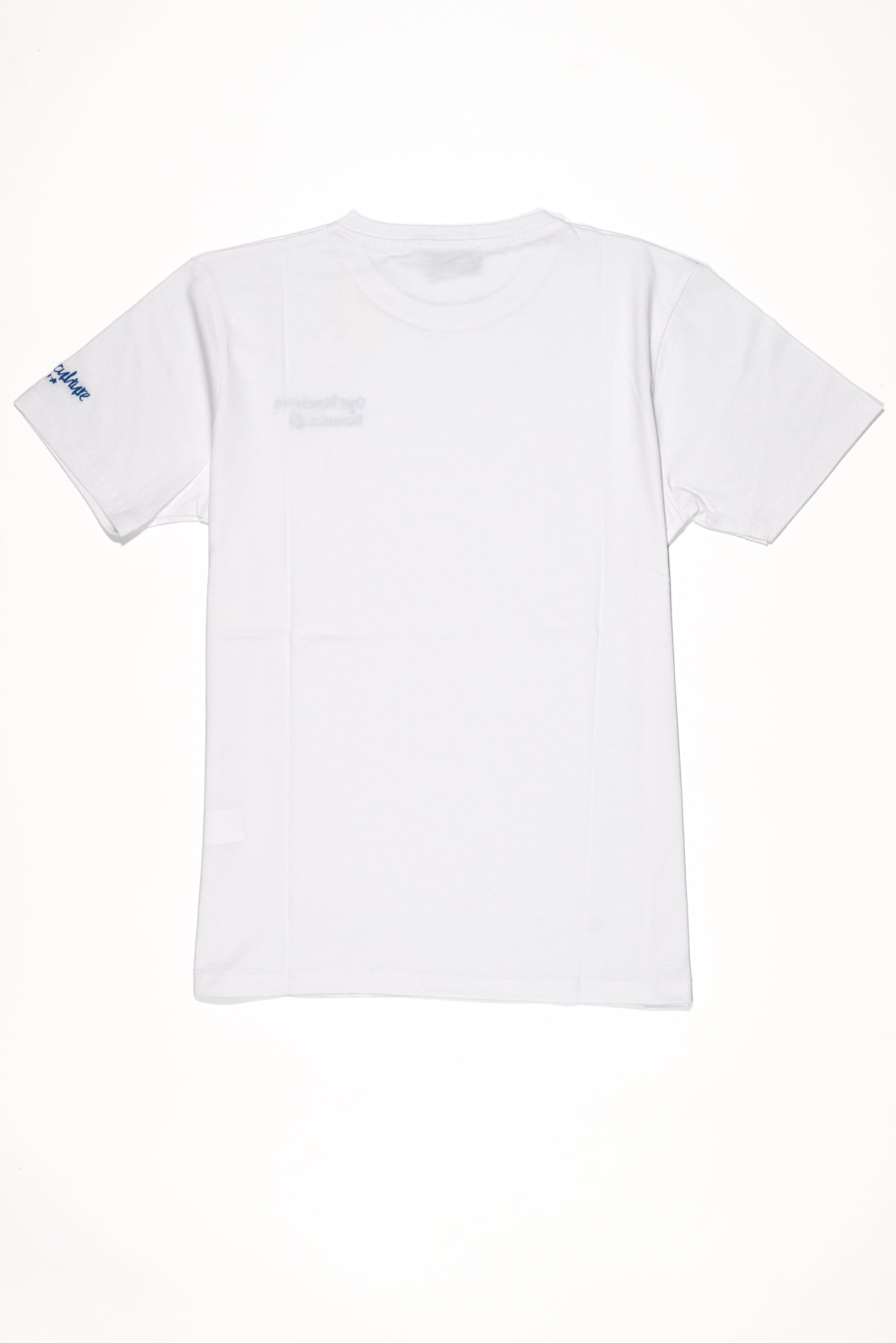 SUPERCULTURE T-shirt Bianca con ricamo lato cuore OGNI MALEDETTA DOMENICA - regular fit