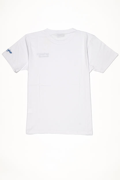 SUPERCULTURE T-shirt Bianca con ricamo lato cuore OGNI MALEDETTA DOMENICA - regular fit