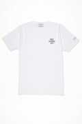 SUPERCULTURE T-shirt Bianca con ricamo lato cuore WHY ALWAYS ME - regular fit