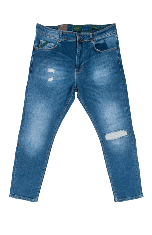 Jeans Pont uomo Tikal Carrot Fit Denim Stretch SADP15 chiaro