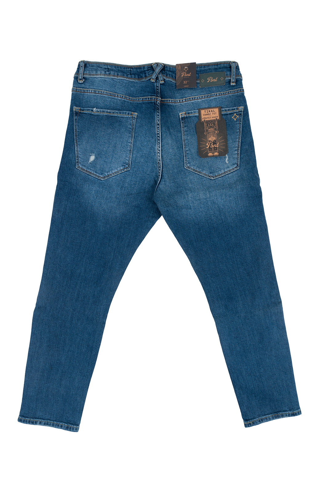 Jeans Pont uomo Tikal Carrot Fit Denim Stretch SADP15 chiaro