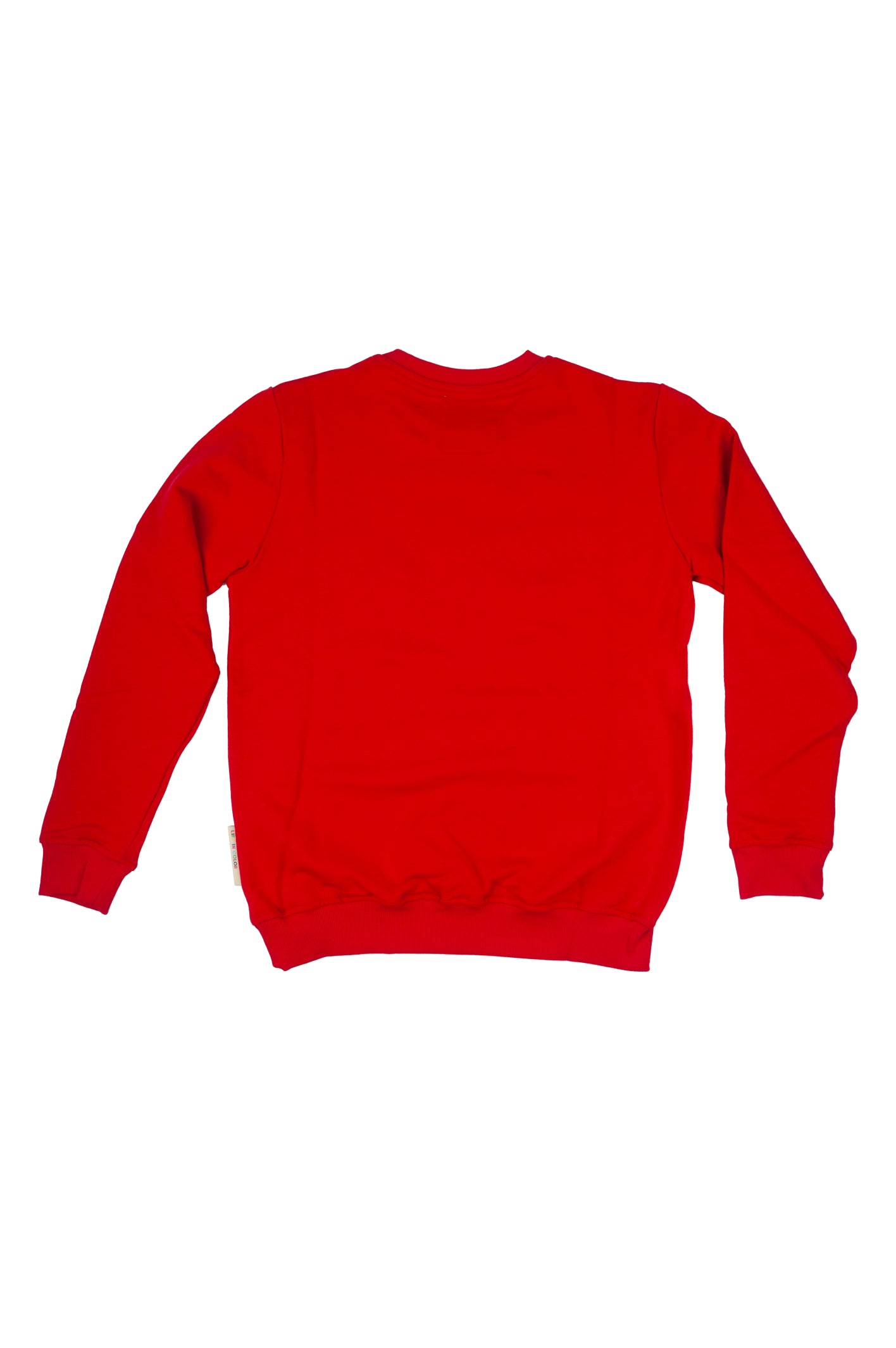 Tematico - Felpa vintage rossa con stampa Pierino