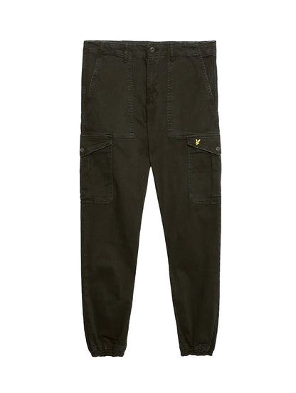 LYLE & SCOTT Pantalone Cargo uomo Verde Militare