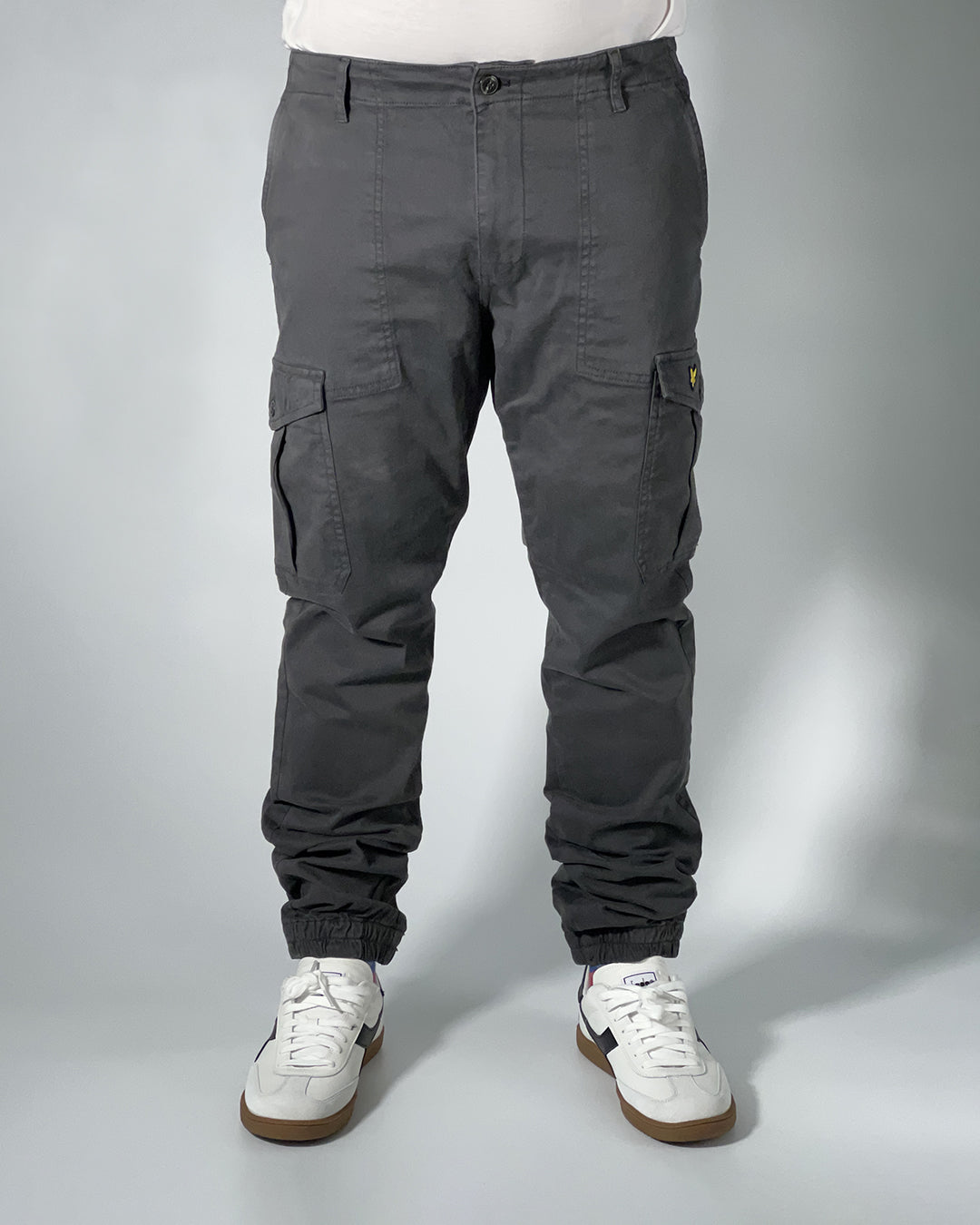 LYLE & SCOTT Pantalone uomo Cargo Grigio