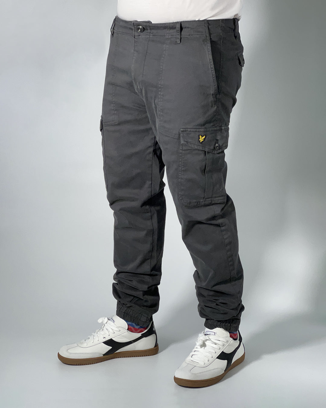 LYLE & SCOTT Pantalone uomo Cargo Grigio