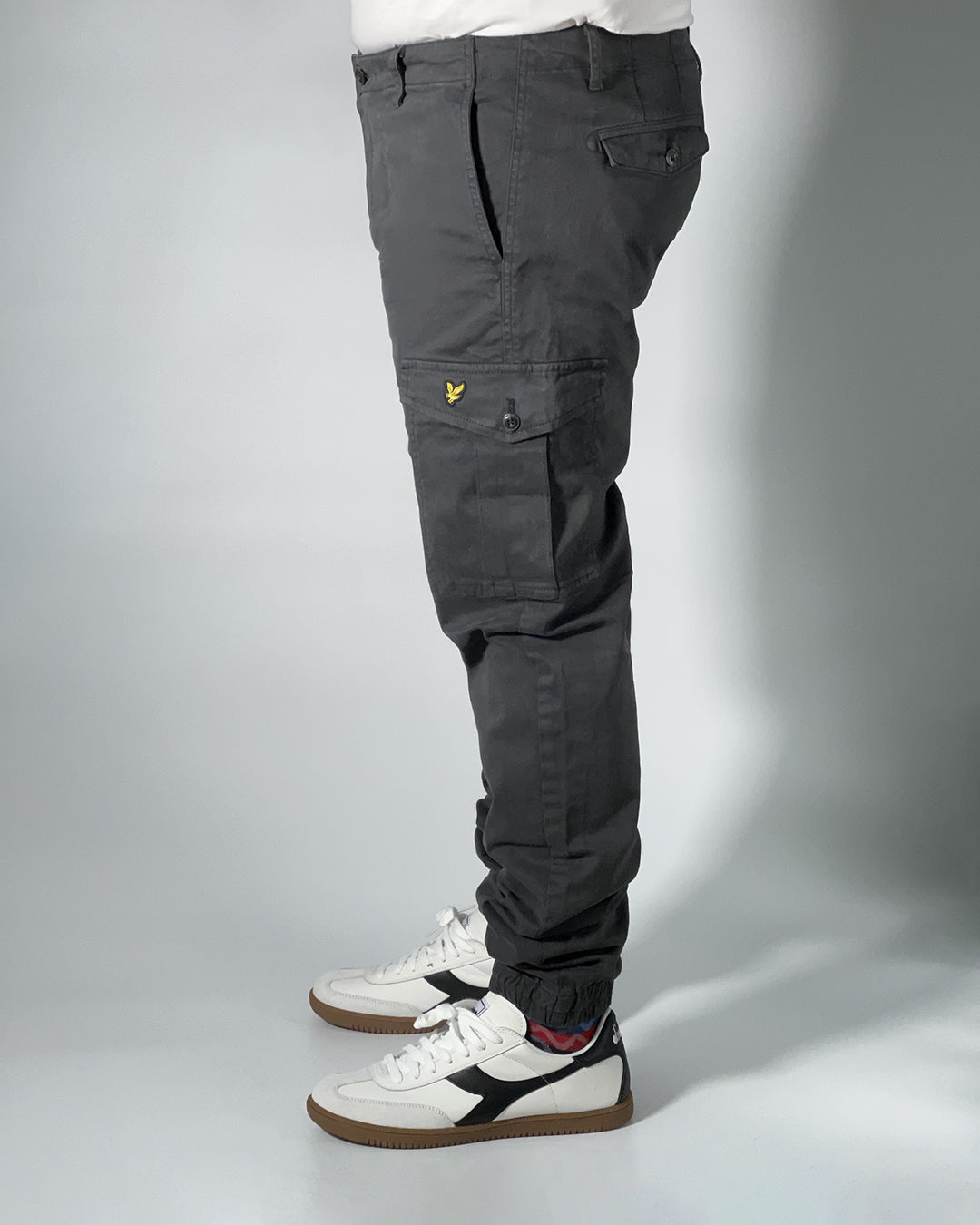 LYLE & SCOTT Pantalone uomo Cargo Grigio