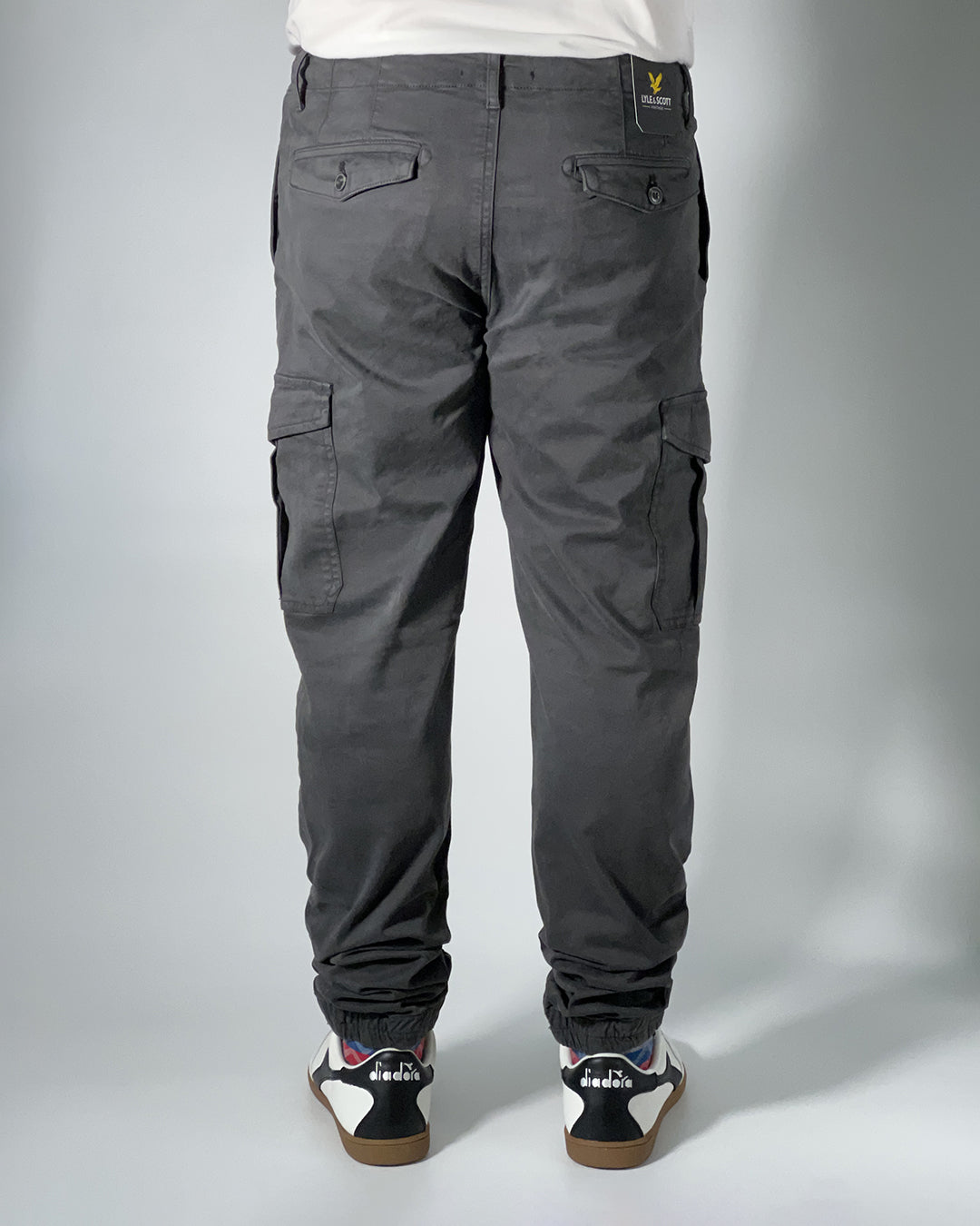 LYLE & SCOTT Pantalone uomo Cargo Grigio