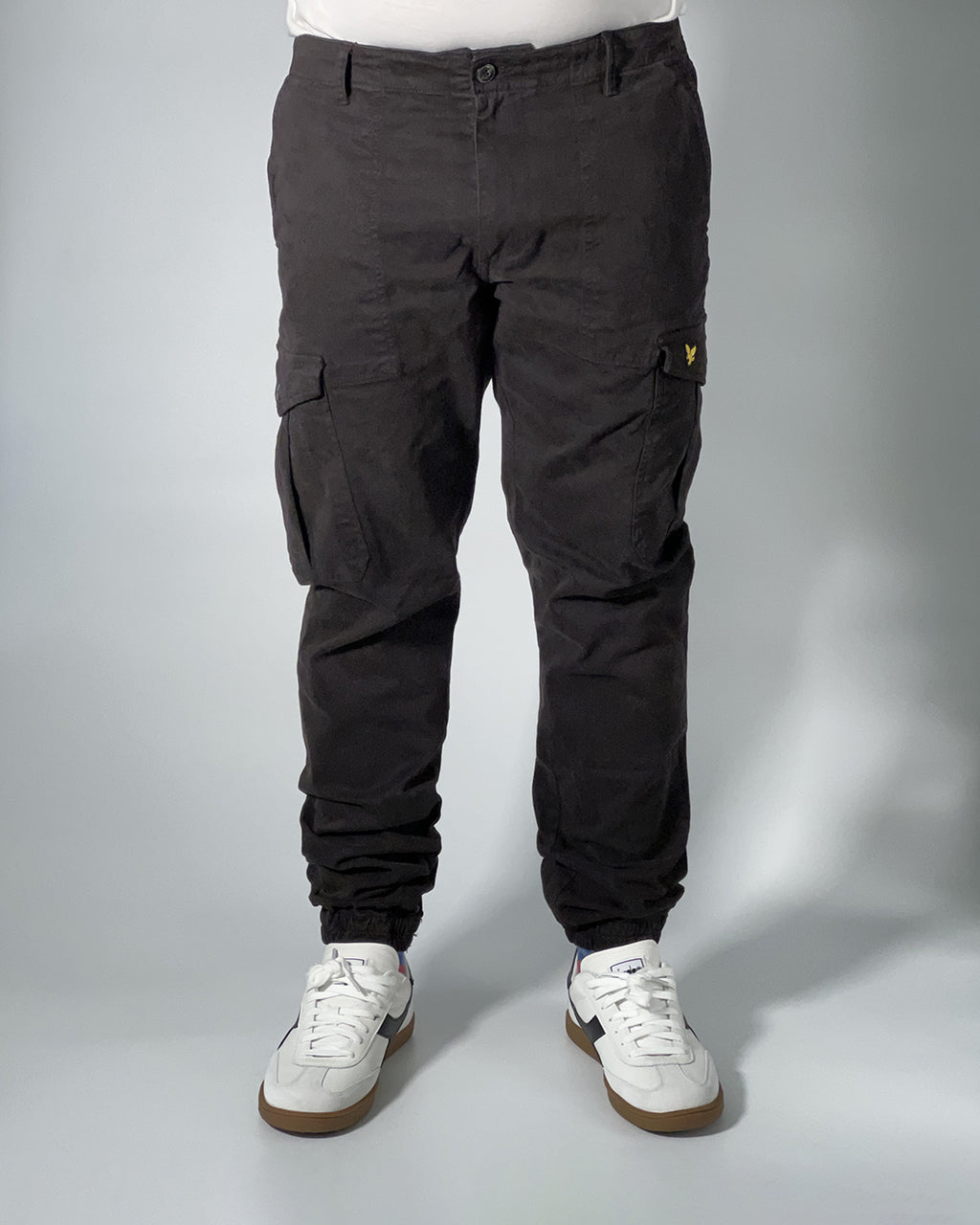 LYLE & SCOTT Pantalone uomo Cargo Jet Black