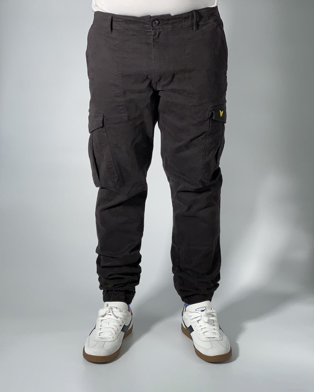 LYLE & SCOTT Pantalone uomo Cargo Jet Black