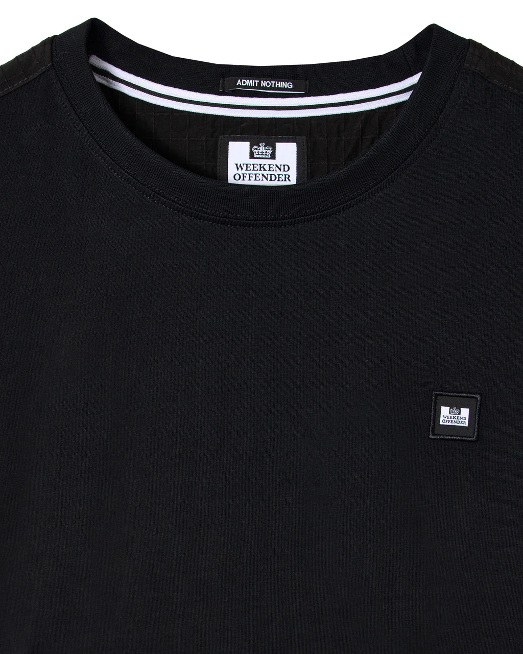 T-Shirt Uomo Weekend Offender Garcia con Dettagli in Nylon Ripstop