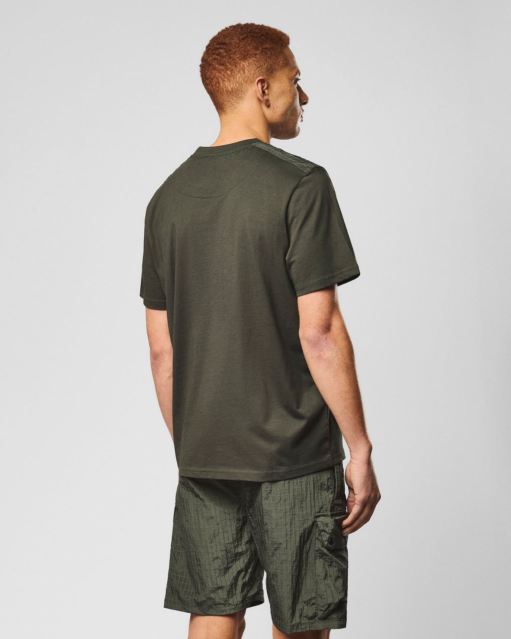 T-Shirt Uomo Weekend Offender Garcia con Dettagli in Nylon Ripstop