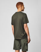 T-Shirt Uomo Weekend Offender Garcia con Dettagli in Nylon Ripstop