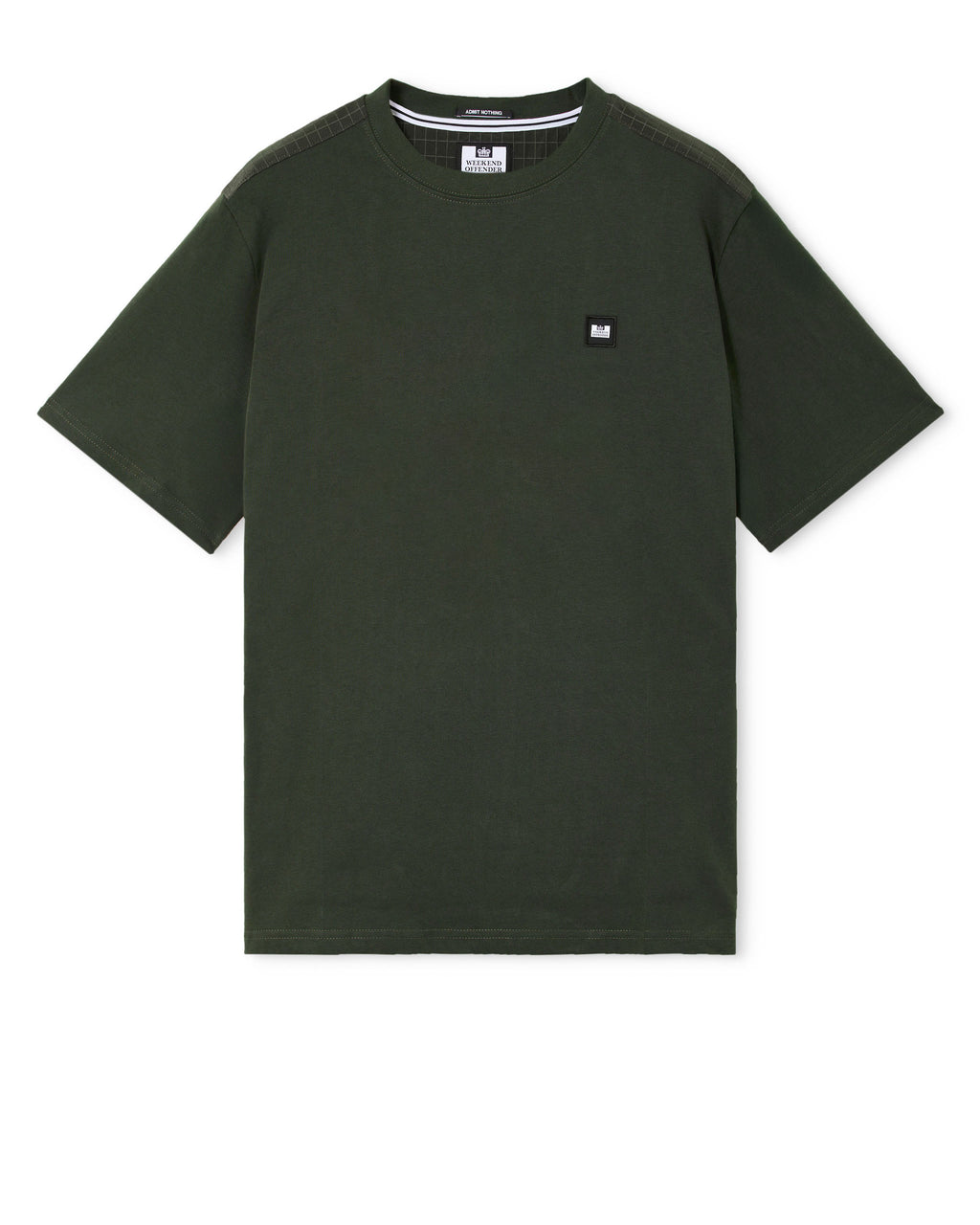 T-Shirt Uomo Weekend Offender Garcia con Dettagli in Nylon Ripstop