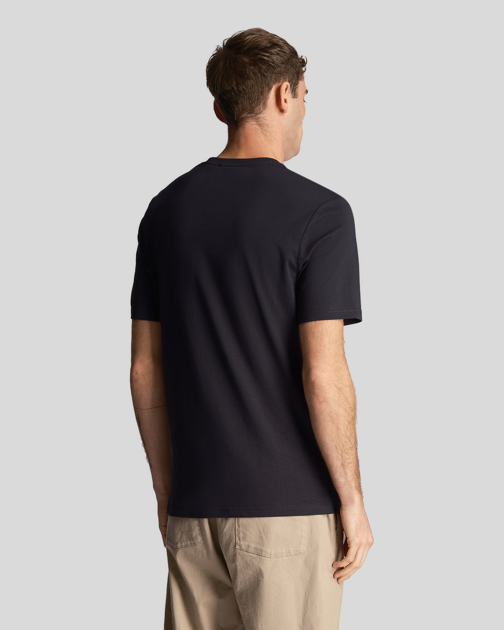 Lyle & Scott T-Shirt da uomo Tonal Eagle TS400TON Dark Navy